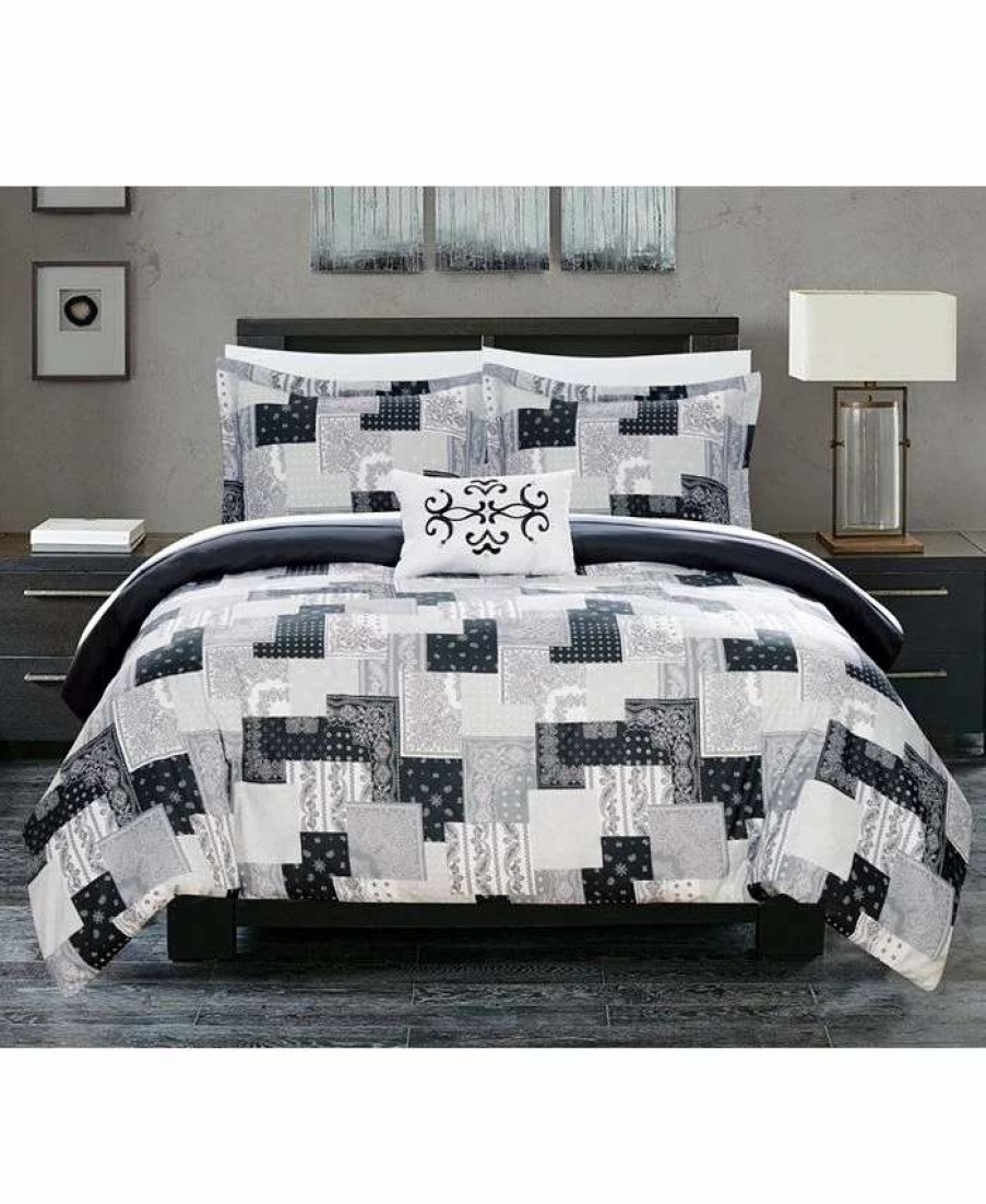 Duvet Covers & Sets * | Chic Home Utopia 4 Piece King Duvet Cover Set