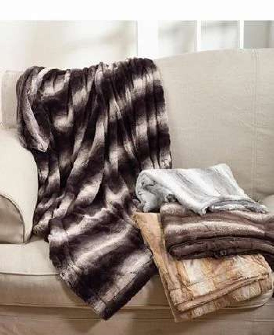 Blankets & Throws * | Saro Lifestyle Animal Print Throw