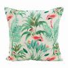 Decorative & Throw Pillows * | Saro Lifestyle Flamingo Island Statement Decorative Pillow, 18 X 18 Multi