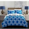 Comforter Sets * | Chic Home Juniper 8 Pc Queen Duvet Set