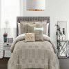 Comforter Sets * | Chic Home Jodie 6 Piece Comforter Set, Queen