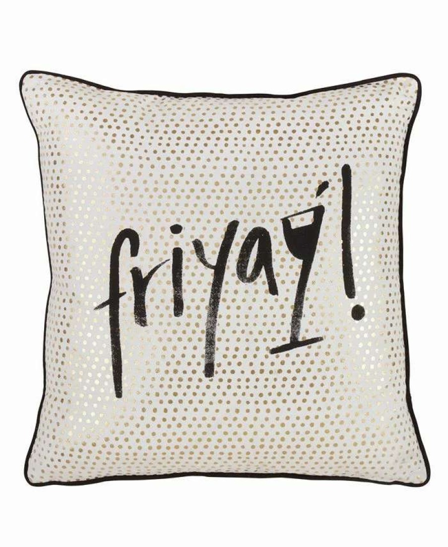 Decorative & Throw Pillows * | Saro Lifestyle Friyay Decorative Pillow, 18 X 18 Multi