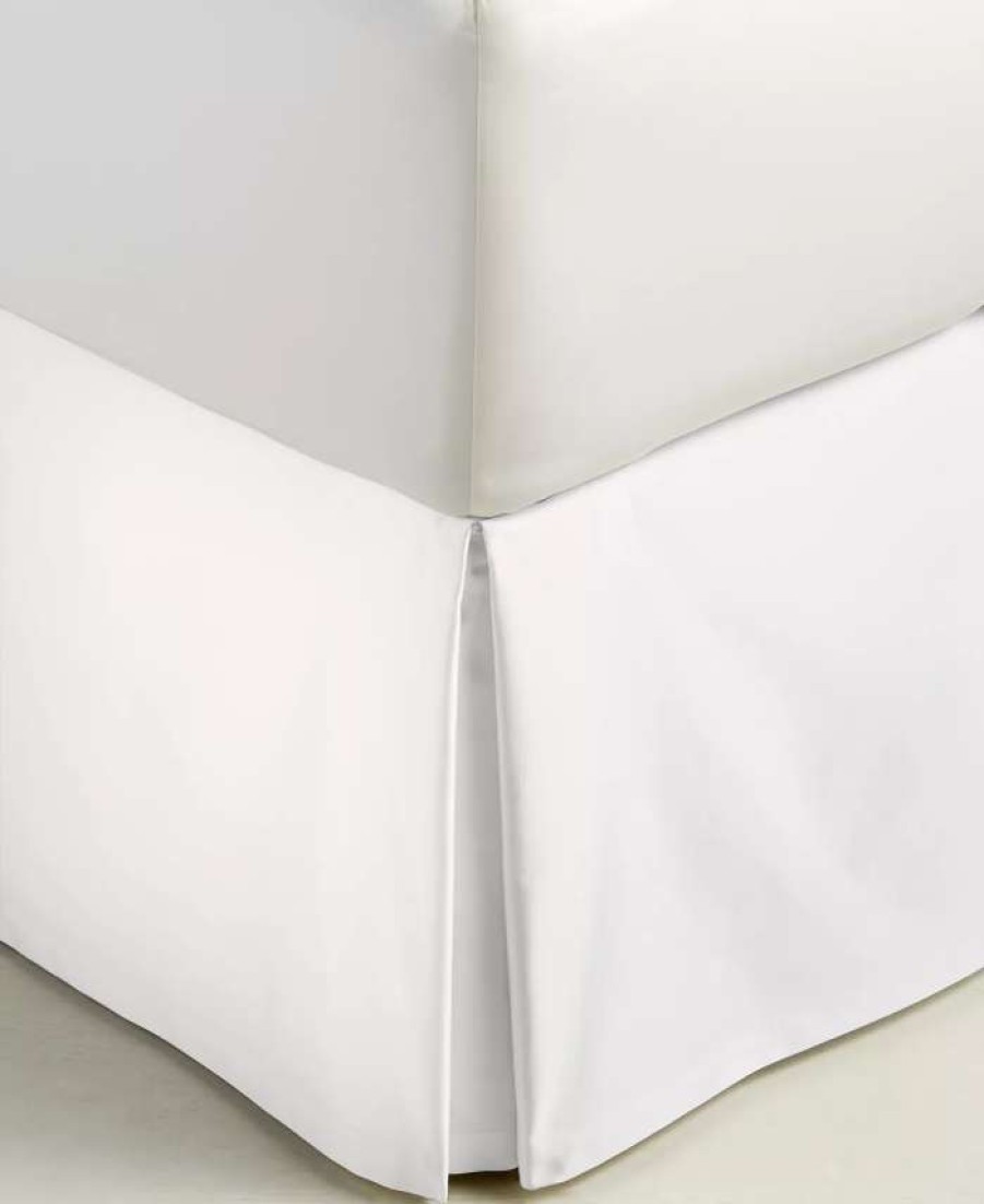 Sheets & Pillowcases * | Hotel Collection Loseout! Artisan Bedskirt, Queen, Created For Macy'S White