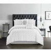 Comforter Sets * | Chic Home Ahtisa 9 Piece Queen Comforter Set White