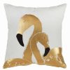 Decorative & Throw Pillows * | Saro Lifestyle Flamingo Love Decorative Pillow, 18 X 18 Multi