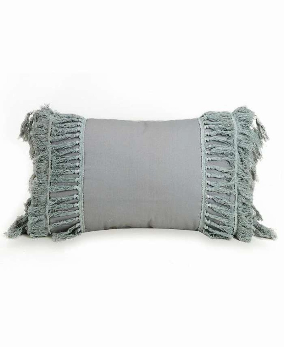 Decorative & Throw Pillows * | Jessica Simpson Coral Gables 14 Decorative Pillow Grey