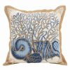 Decorative & Throw Pillows * | Saro Lifestyle Hells Decorative Pillow, 20 X 20 Navy