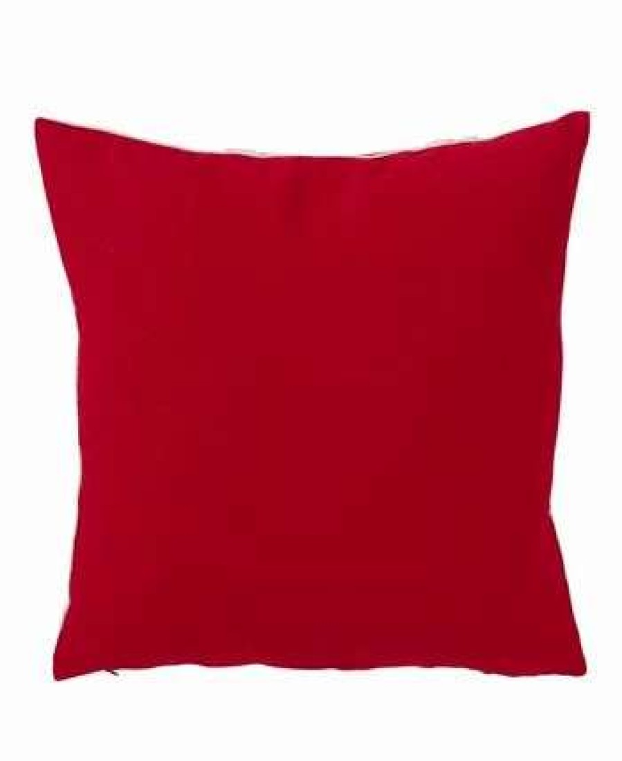 Decorative & Throw Pillows * | Saro Lifestyle Reindeer 18 X 18 Red