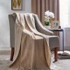 Blankets & Throws * | Michael Aram Woodgrain Throw, 50 X 70