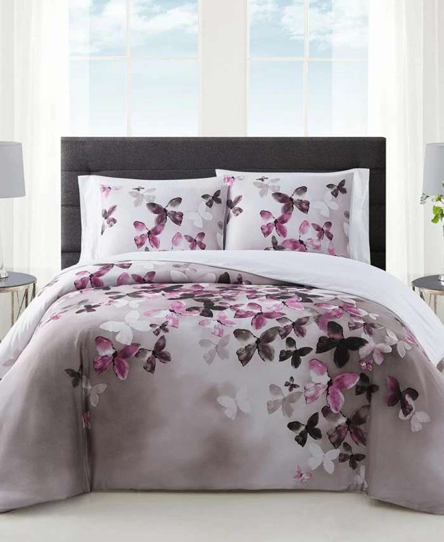 Comforter Sets * | Vince Camuto Home Lissara 3 Piece Comforter Set, Full/Queen Multi