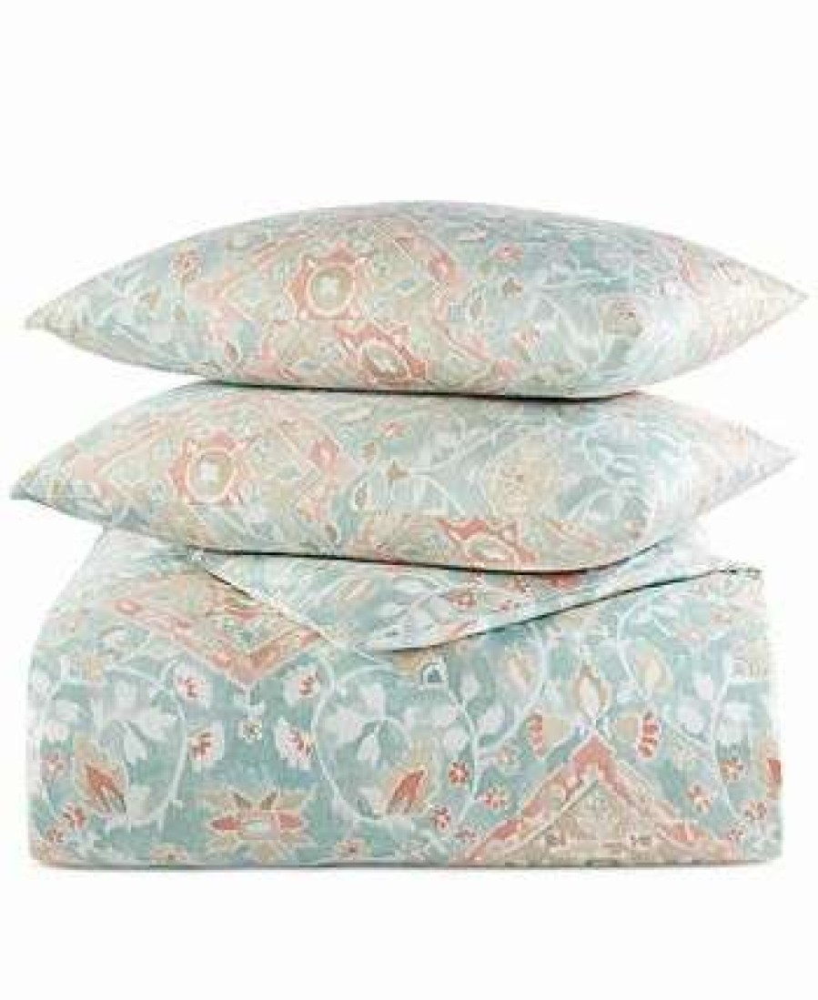 Duvet Covers & Sets * | Charter Club Terra Mesa 2-Pc. Duvet Cover Set, Twin, Created For Macy'S Turquoise/Aqua