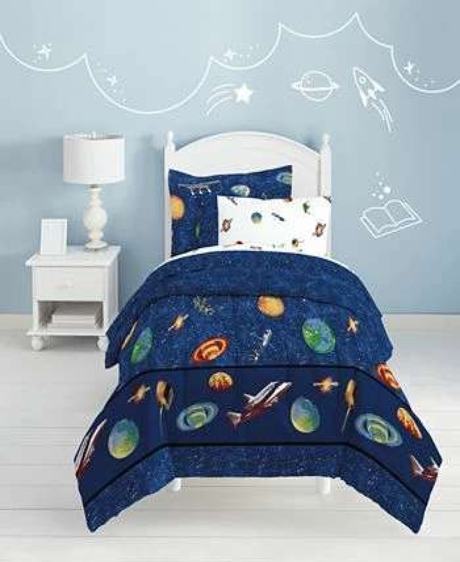 Comforter Sets * | Dream Factory Outer Space Twin Comforter Set Multi