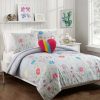 Comforter Sets * | Jessica Simpson Growing Garden 4-Piece Full/Queen Comforter Set Blue