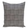 Decorative & Throw Pillows * | E By Design 16 Inch Decorative Squares Throw Pillow Gray