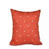 Decorative & Throw Pillows * | E By Design Orothy Dot 16 Inch Decorative Polka Dot Throw Pillow Orange