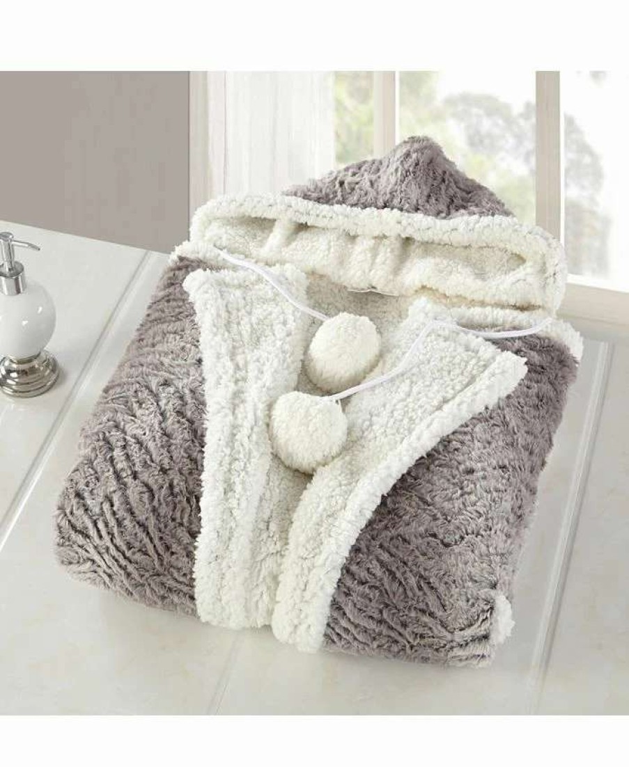 Blankets & Throws * | Chic Home Meirav Hooded Snuggle