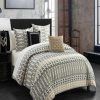 Comforter Sets * | Chic Home Gabriella 5 Piece Comforter Set, Queen Beige