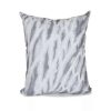 Decorative & Throw Pillows * | E By Design Shibori Stripe 16 Inch Decorative Abstract Throw Pillow Gray