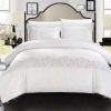 Duvet Covers & Sets * | Chic Home Sophia 7 Pc King Duvet Set White