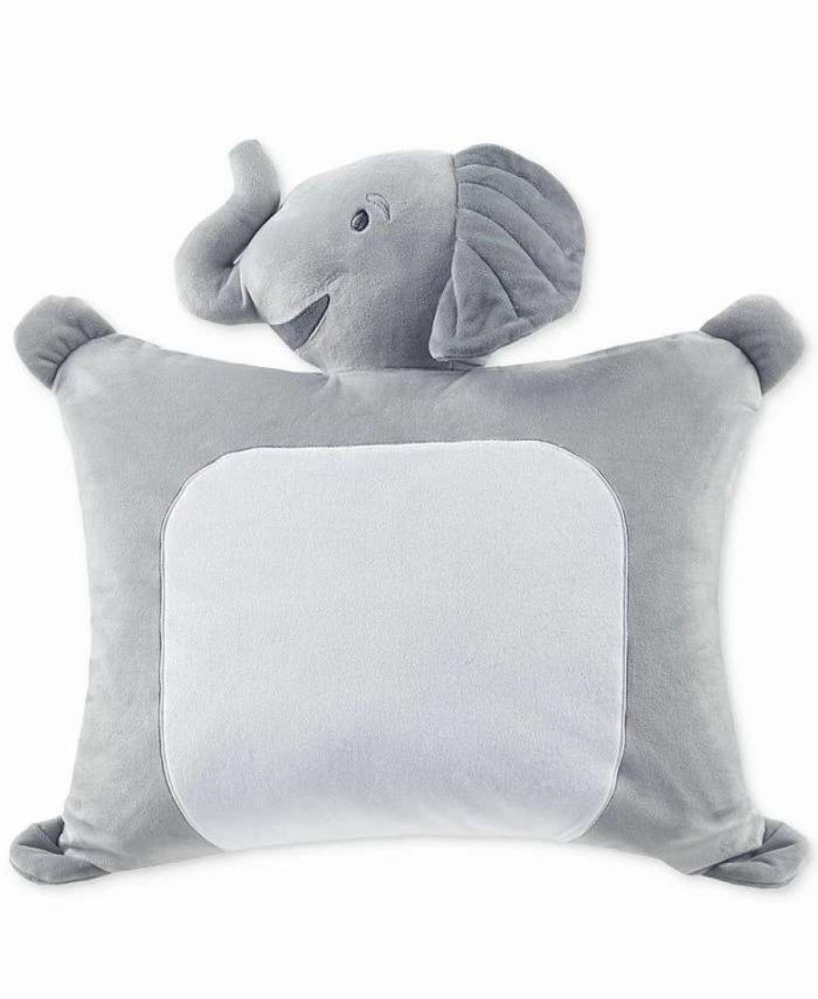 Decorative & Throw Pillows * | Charter Club Kids Snuggle Squad Pillow, Created For Macy'S Elephant