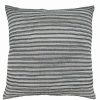 Decorative & Throw Pillows * | Saro Lifestyle Corded Line Decorative Pillow, 22 X 22 Black And White