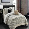 Comforter Sets * | Chic Home Gabriella 9 Piece Comforter Set, Queen Beige