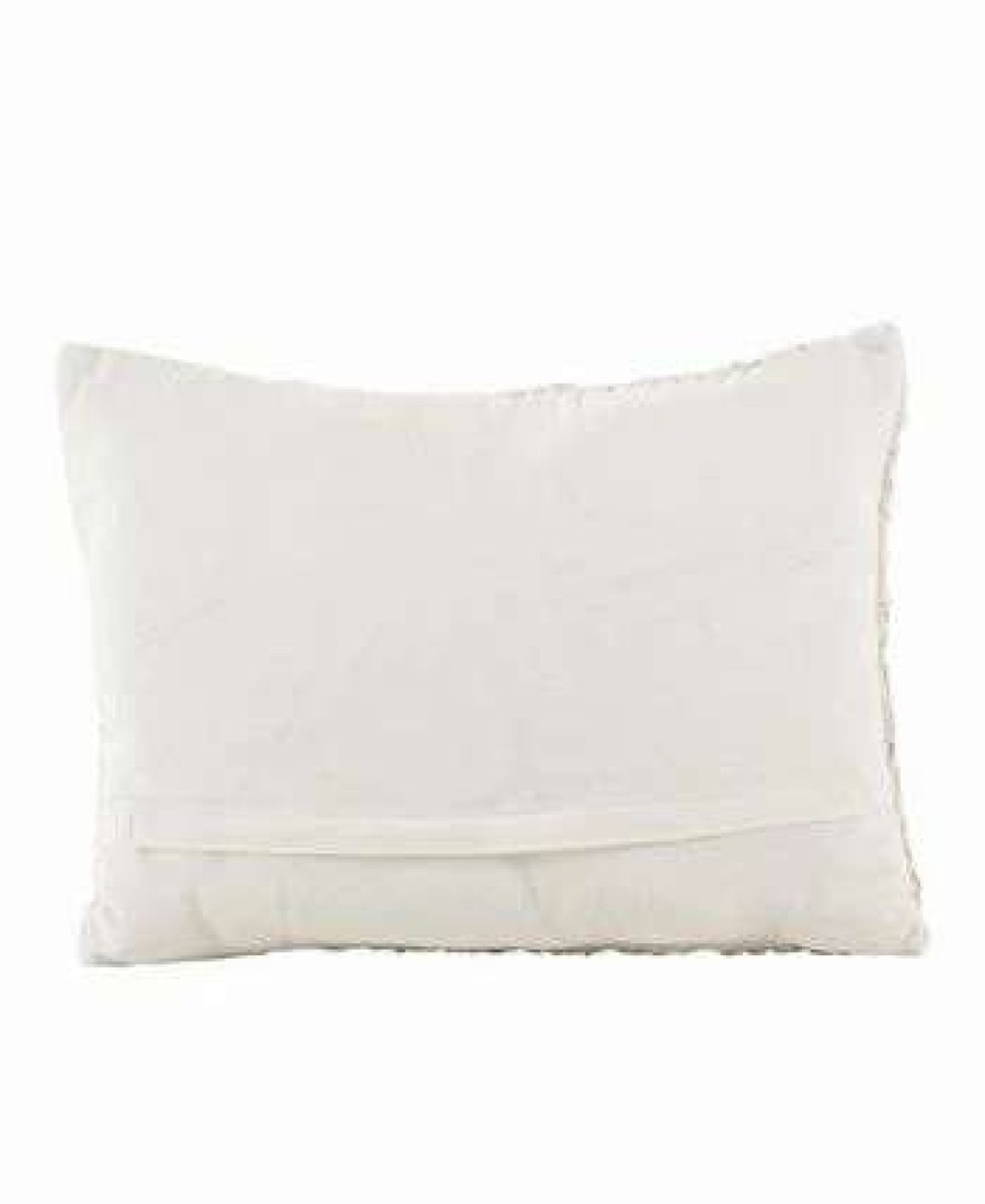 Decorative & Throw Pillows * | Saro Lifestyle Mocked Decorative Pillow, 14 X 20 Ivory