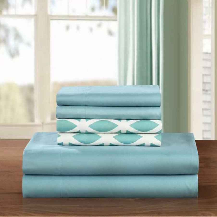 Sheets & Pillowcases * | Chic Home Bailee 6-Pc Queen Sheet Set