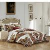 Duvet Covers & Sets * | Chic Home Belmont 4 Pc Queen Duvet Cover Set Beige