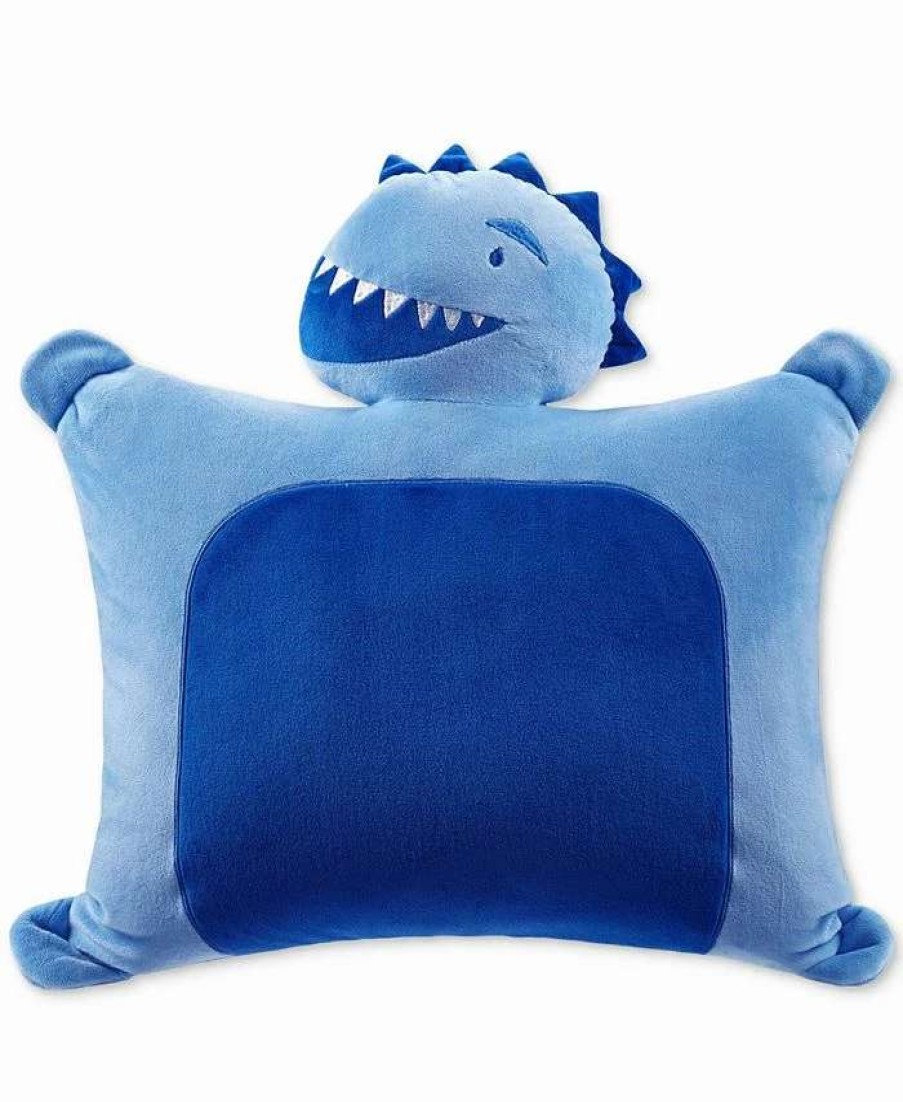 Decorative & Throw Pillows * | Charter Club Kids Snuggle Squad Pillow, Created For Macy'S Dino