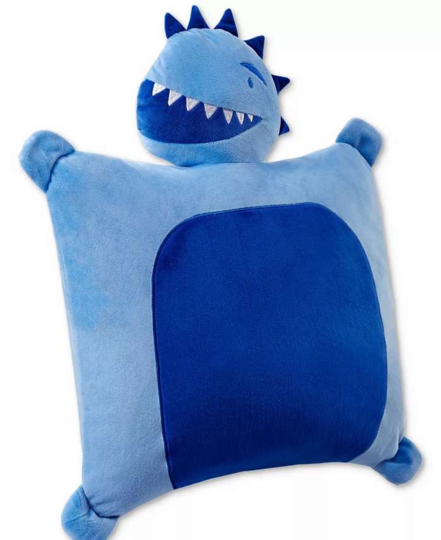 Decorative & Throw Pillows * | Charter Club Kids Snuggle Squad Pillow, Created For Macy'S Dino