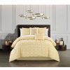 Comforter Sets * | Chic Home Ahtisa 9 Piece Queen Comforter Set Yellow