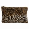 Decorative & Throw Pillows * | Saro Lifestyle Cheetah Print Throw Pillow, 20 X 12 Brown