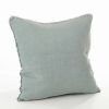 Decorative & Throw Pillows * | Saro Lifestyle Pom Pom Trim Linen Decorative Pillow, 20 X 20