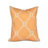 Decorative & Throw Pillows * | E By Design Ahoy! 16 Inch Decorative Nautical Throw Pillow Yellow