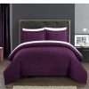 Comforter Sets * | Chic Home Jazmine 3 Piece Queen Comforter Set