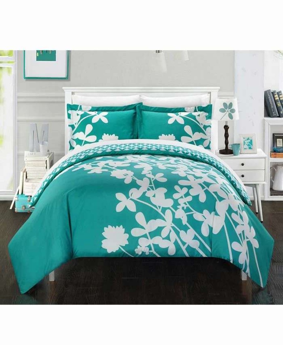 Duvet Covers & Sets * | Chic Home Alla Lily 3 Pc King Duvet Cover Set