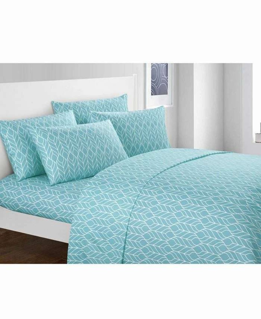 Sheets & Pillowcases * | Chic Home Fallen Leaf 6-Pc King Sheet Set