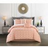 Comforter Sets * | Chic Home Ahtisa 5 Piece King Comforter Set Pink