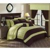 Comforter Sets * | Chic Home Lorde 24-Pc Queen Comforter Set Green