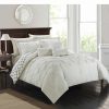 Comforter Sets * | Chic Home Dorothy 10-Pc Queen Comforter Set Beige