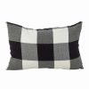 Decorative & Throw Pillows * | Saro Lifestyle Buffalo Plaid Decorative Pillow, 13 X 20