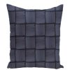 Decorative & Throw Pillows * | E By Design 16 Inch Navy And Light Decorative Squares Throw Pillow Blue