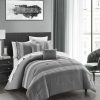 Comforter Sets * | Chic Home Brice 7 Piece Comforter Set, Twin Xl