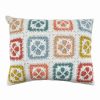 Decorative & Throw Pillows * | Saro Lifestyle Crochet Decorative Pillow, 12 X 16 Multi