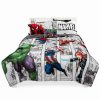 Comforter Sets * | Disney Avengers Comic Punch 8-Pc. Full Comforter Set Multi