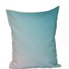 Decorative & Throw Pillows * | E By Design 16 Inch Aqua Decorative Ombre Throw Pillow Pink