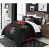 Comforter Sets * | Chic Home La 12 Pc Queen Comforter Set Black