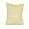 Decorative & Throw Pillows * | E By Design My Mantra 16 Inch Decorative Word Print Throw Pillow Yellow