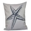 Decorative & Throw Pillows * | E By Design 16 Inch Decorative Coastal Throw Pillow Gray